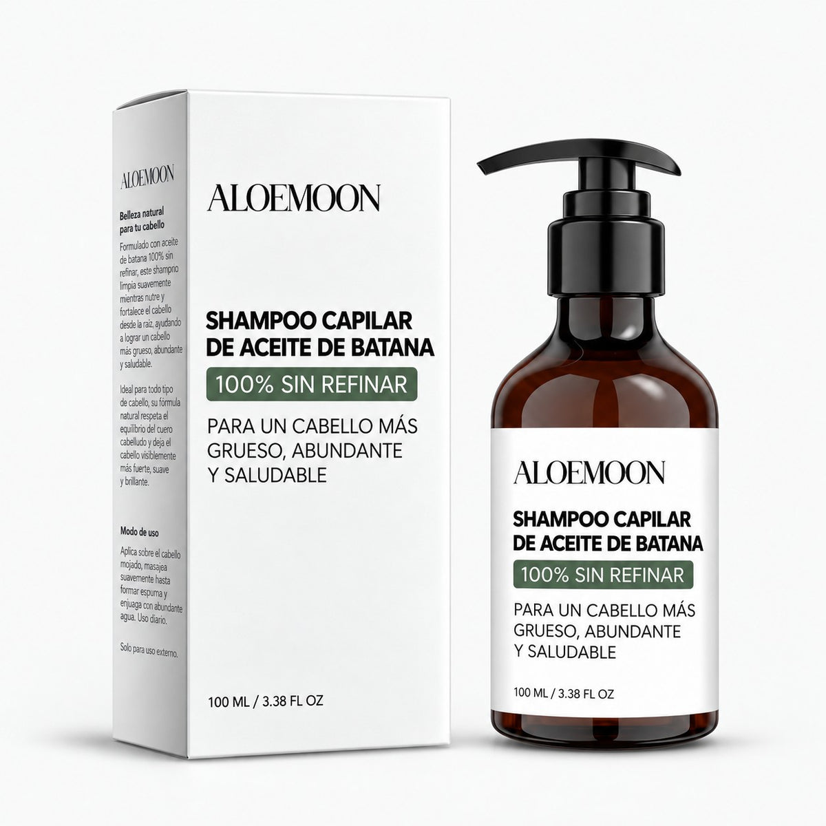 Shampoo Batana para el crecimiento del cabello