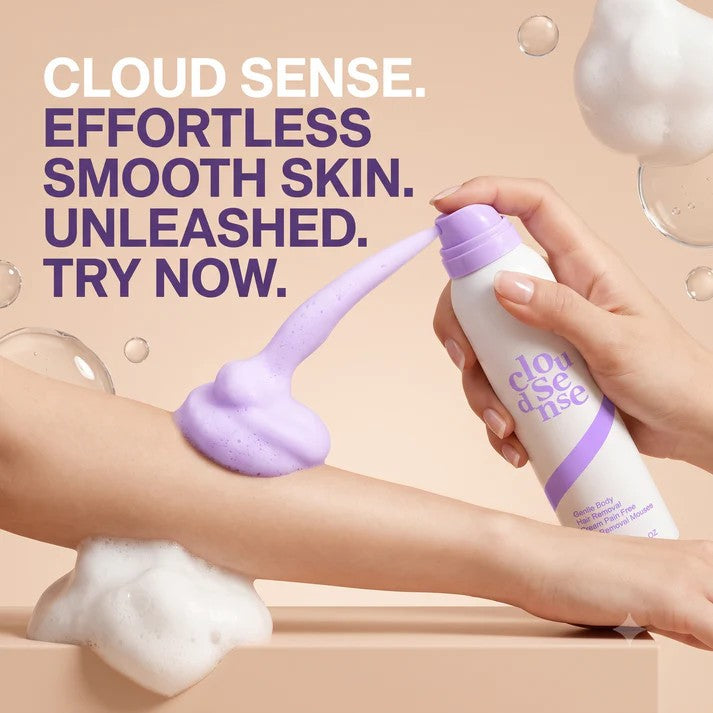 CloudSense — Crema Depilatoria Sin Dolor