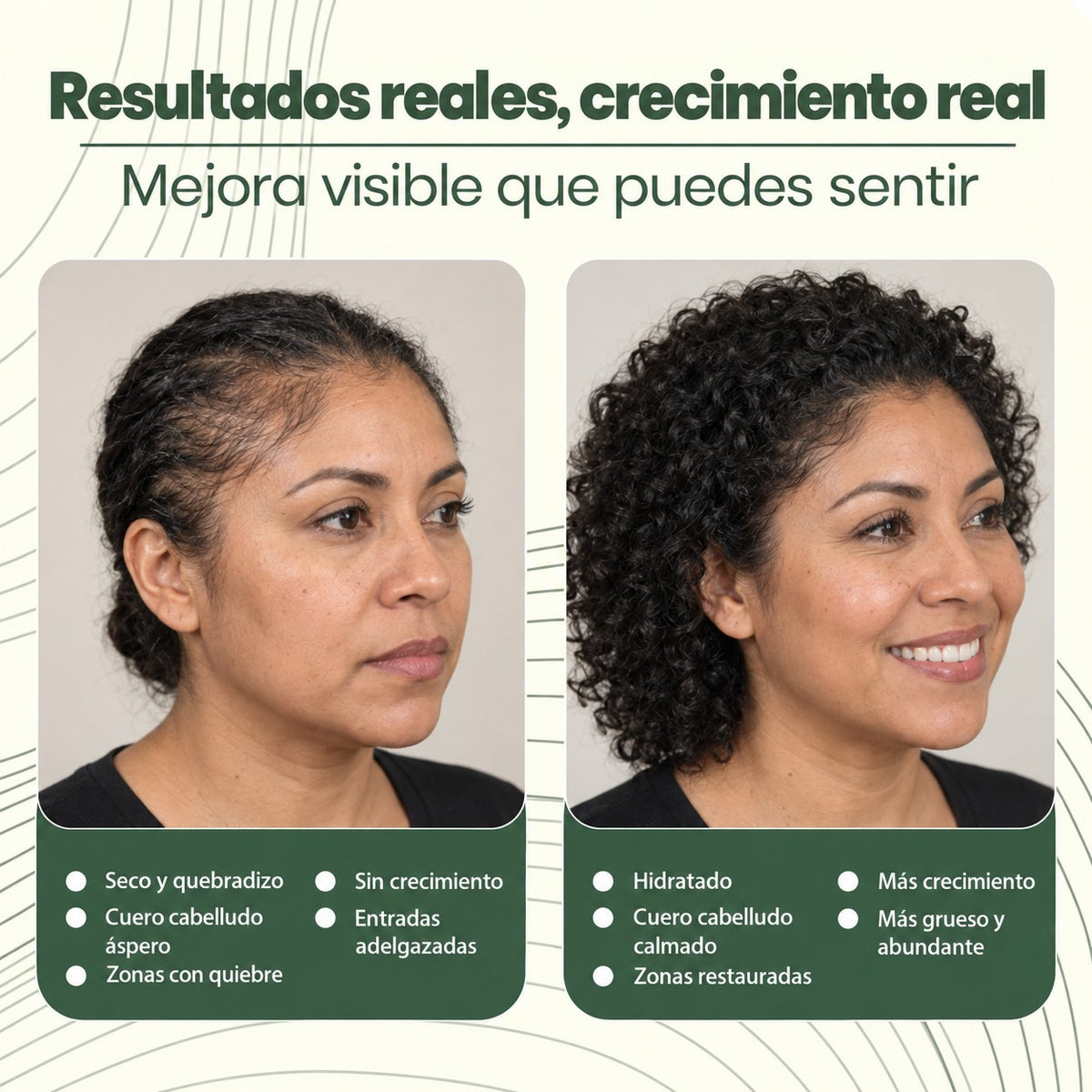 Mascarilla para el crecimiento del cabello Batana