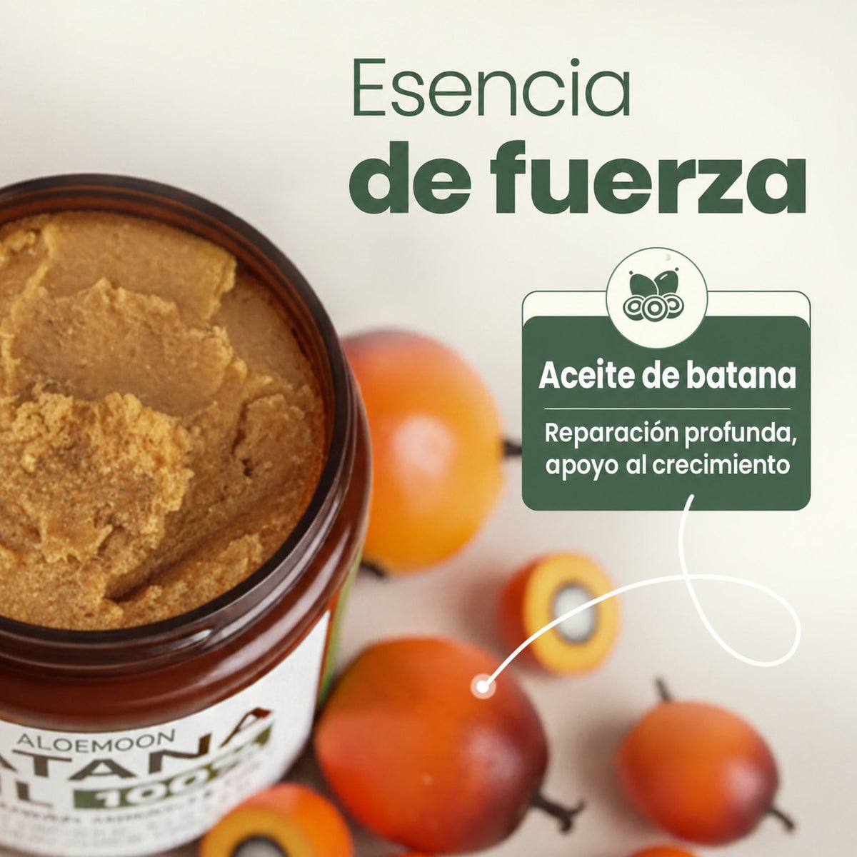 Mascarilla para el crecimiento del cabello Batana