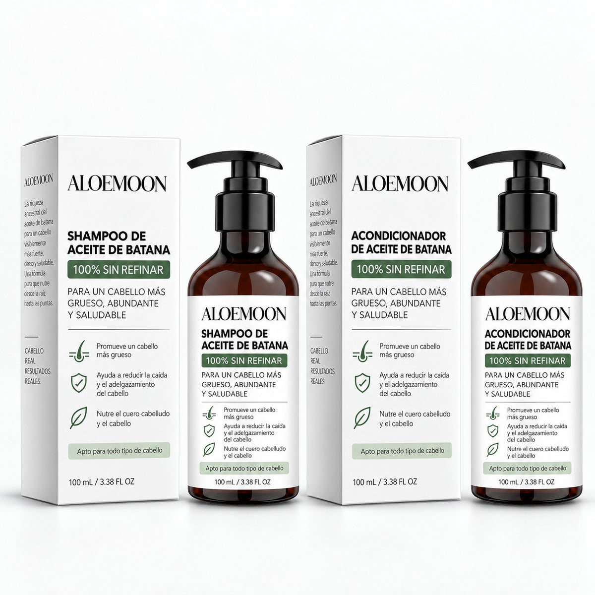 Set de shampoo y acondicionador Batana
