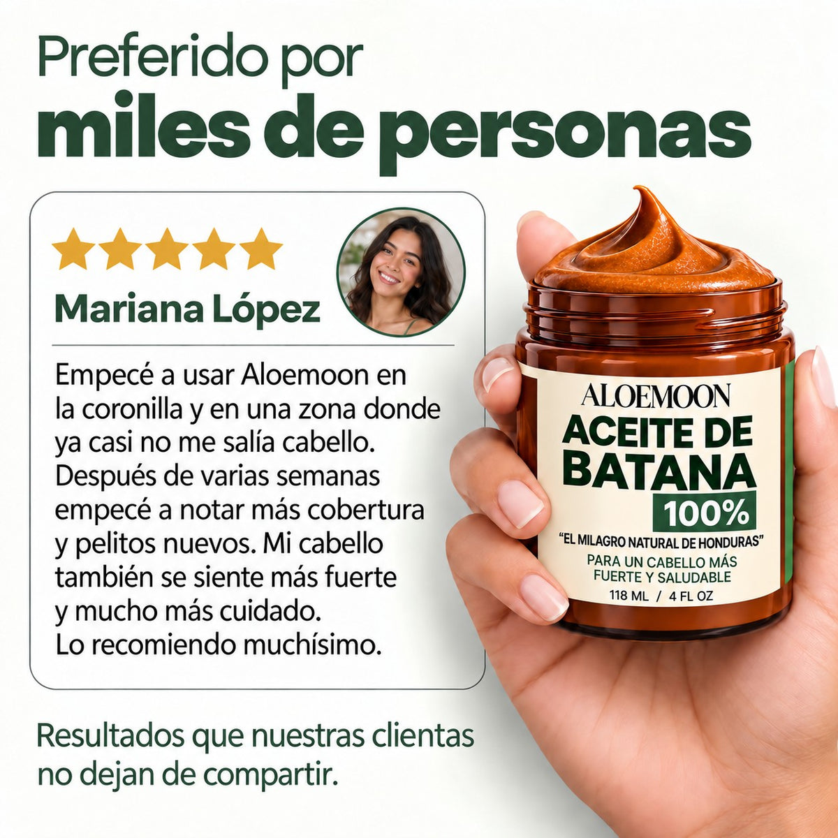 Recupera Tu Cabello — Aceite de Batana 100% Puro